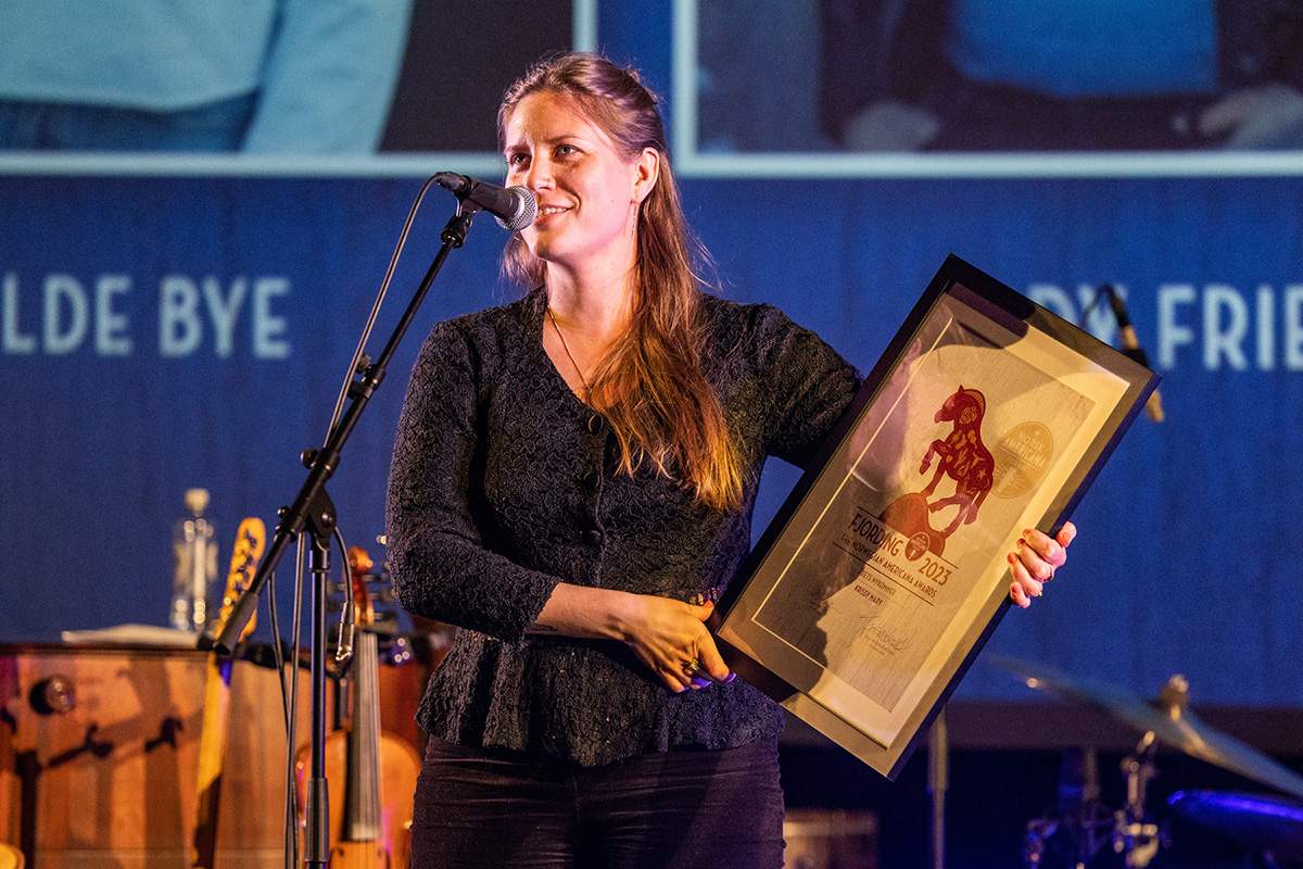 Krissy Mary fikk Fjordingpris som Årets nykommer
